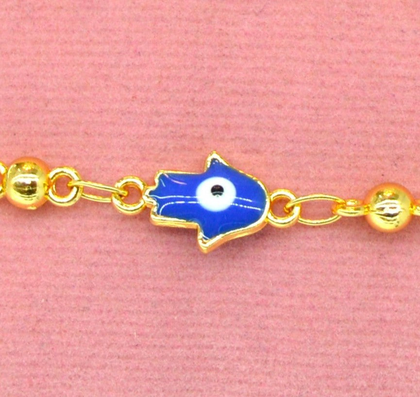 Pulsera mano acero